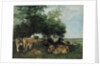 Nap during the Haying Season, Doubs Mountains by Gustave Courbet