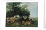 Nap during the Haying Season, Doubs Mountains by Gustave Courbet