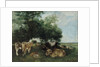 Nap during the Haying Season, Doubs Mountains by Gustave Courbet