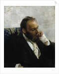 Portrait of Professor Ivanov by Ilya Yefimovich Repin
