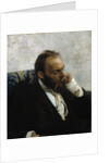 Portrait of Professor Ivanov by Ilya Yefimovich Repin