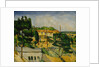 The Road Bridge at LEstaque by Paul Cézanne