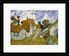 Street in Auvers-sur-Oise by Vincent van Gogh
