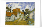 Street in Auvers-sur-Oise by Vincent van Gogh