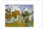 Street in Auvers-sur-Oise by Vincent van Gogh