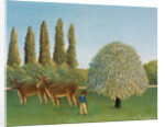 Meadowland (The Pasture) by Henri Julien Félix Rousseau
