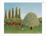Meadowland (The Pasture) by Henri Julien Félix Rousseau