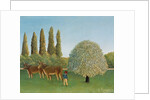 Meadowland (The Pasture) by Henri Julien Félix Rousseau