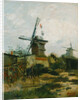 Windmills on Montmartre by Vincent van Gogh
