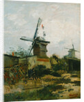 Windmills on Montmartre by Vincent van Gogh