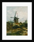 Windmills on Montmartre by Vincent van Gogh