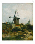 Windmills on Montmartre by Vincent van Gogh