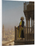 A muezzin by Jean-Léon Gerôme