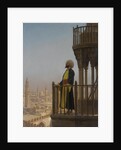 A muezzin by Jean-Léon Gerôme