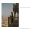 A muezzin by Jean-Léon Gerôme