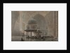 Interior of the Mosque-Madrassa of Sultan Hassan in Cairo by Edward Goodall