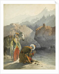 The prayer by Mihály Zichy