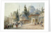 The Sehzade Mosque in Constantinople by Eugène-Napoleon Flandin