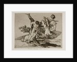 Grande hazaña! Con muertos! (A heroic feat! With dead men!) Plate 39 from The Disasters of War (Los by Francisco de Goya