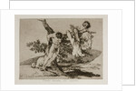 Grande hazaña! Con muertos! (A heroic feat! With dead men!) Plate 39 from The Disasters of War (Los by Francisco de Goya