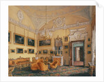 Interiors of the Winter Palace. The First Reserved Apartment. The Drawing-Room of Duke Maximilian Le by Eduard Hau