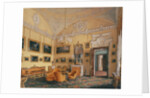 Interiors of the Winter Palace. The First Reserved Apartment. The Drawing-Room of Duke Maximilian Le by Eduard Hau