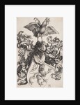 Coat of Arms with a Lion and a Cock by Albrecht Dürer