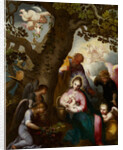 The Flight into Egypt by Abraham Bloemaert