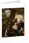 The Flight into Egypt by Abraham Bloemaert