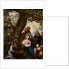 The Flight into Egypt by Abraham Bloemaert