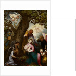 The Flight into Egypt by Abraham Bloemaert