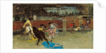 Bullfight. Wounded Picador by Marià Fortuny