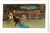 Bullfight. Wounded Picador by Marià Fortuny