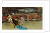 Bullfight. Wounded Picador by Marià Fortuny