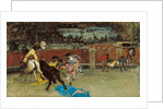 Bullfight. Wounded Picador by Marià Fortuny