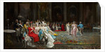 Dance at the Palace by Eugenio Lucas Villaamil