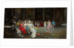 Dance at the Palace by Eugenio Lucas Villaamil