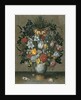 Chinese Vase with Flowers, Shells and Insects by Ambrosius Bosschaert the Elder