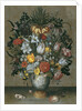 Chinese Vase with Flowers, Shells and Insects by Ambrosius Bosschaert the Elder