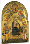 The Virgin of Humility with the Holy Father, the Holy Spirit and the twelve Apostles by Cenni di Francesco di ser Cenni