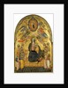 The Virgin of Humility with the Holy Father, the Holy Spirit and the twelve Apostles by Cenni di Francesco di ser Cenni