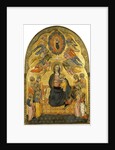 The Virgin of Humility with the Holy Father, the Holy Spirit and the twelve Apostles by Cenni di Francesco di ser Cenni