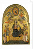 The Virgin of Humility with the Holy Father, the Holy Spirit and the twelve Apostles by Cenni di Francesco di ser Cenni