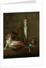 Still Life With Cat and Fish by Jean-Baptiste Siméon Chardin
