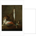 Still Life With Cat and Fish by Jean-Baptiste Siméon Chardin