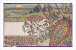 Volga Svyatoslavich by Ivan Yakovlevich Bilibin
