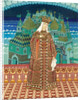Militrissa. Costume design for the opera The Tale of Tsar Saltan by N. Rimsky-Korsakov by Ivan Yakovlevich Bilibin