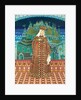 Militrissa. Costume design for the opera The Tale of Tsar Saltan by N. Rimsky-Korsakov by Ivan Yakovlevich Bilibin