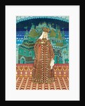 Militrissa. Costume design for the opera The Tale of Tsar Saltan by N. Rimsky-Korsakov by Ivan Yakovlevich Bilibin