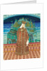 Militrissa. Costume design for the opera The Tale of Tsar Saltan by N. Rimsky-Korsakov by Ivan Yakovlevich Bilibin
